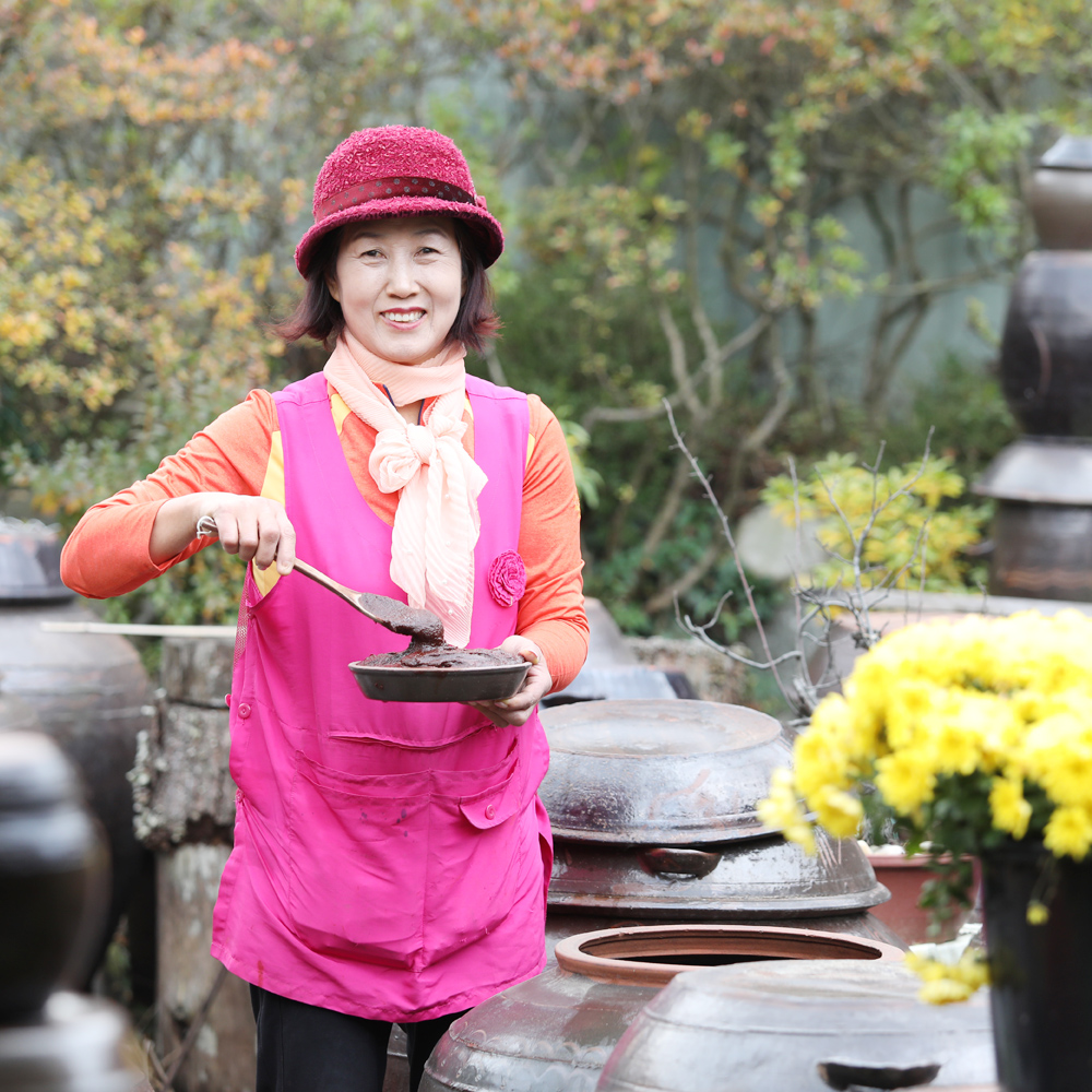 순창 찹쌀 넣은 전통고추장 1kg 민들레 국산재료 100%