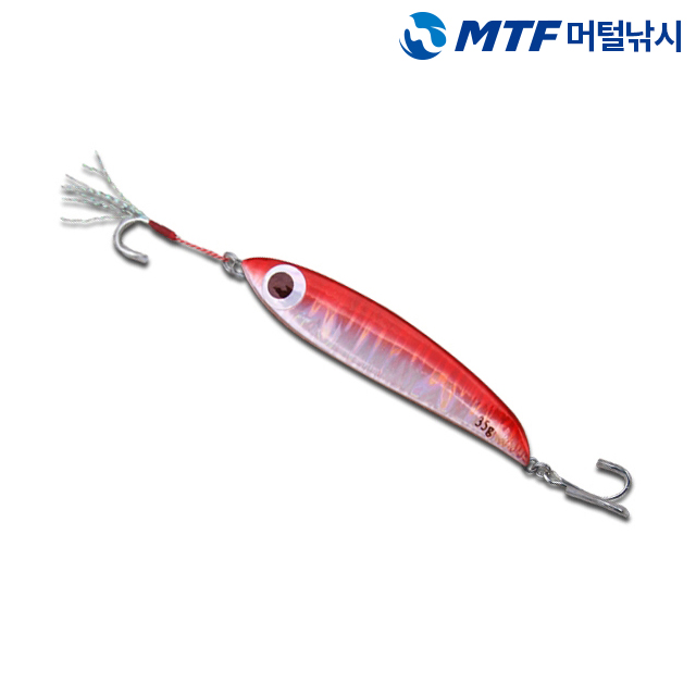 몽크로스 바이브라이너 메탈지그 훅 25G 루어 낚시바늘 - 상품 이미지