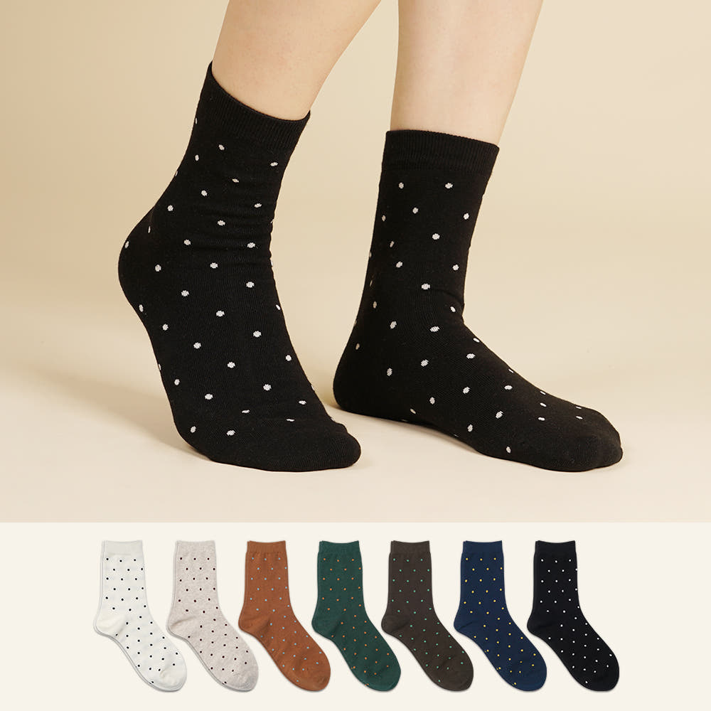 삭피엔스 여자 양말 스몰 도트 7color 가격 비교 삭피엔스 삭피엔스 여자 양말 스몰 도트 7color