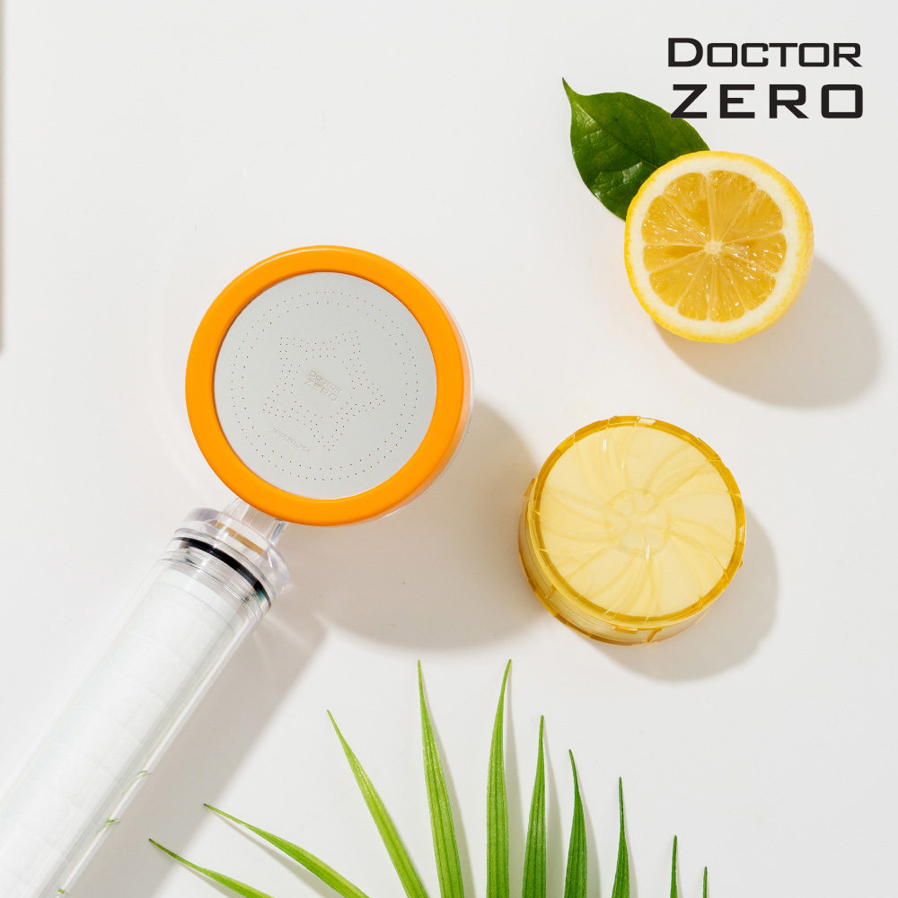 닥터제로 비타민 샤워기 헤드 화장실 고압 수압상승 절수 녹물제거 샤워 본품