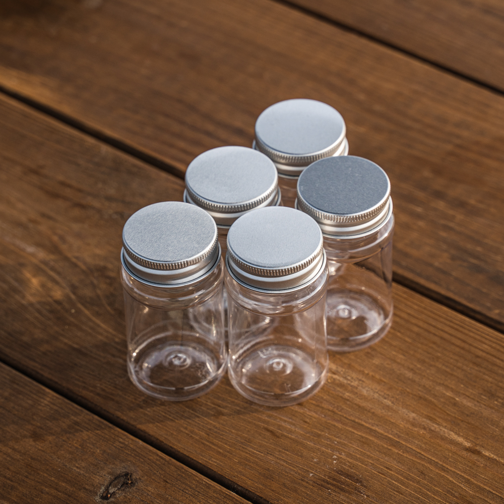 [캠핑덕] 미니 카고박스 소스통 양념통 실버(80ml) 조미료통 약통 - 상세 이미지 2