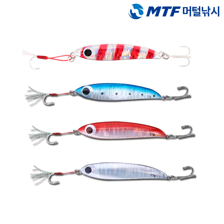 몽크로스 바이브라이너 메탈지그 훅 25G 루어 낚시바늘 - 상세 이미지 2