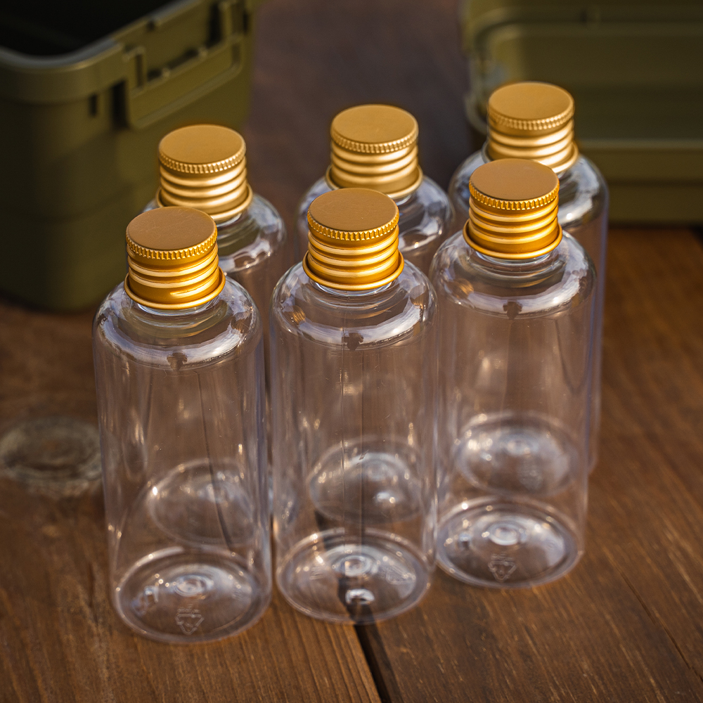 [캠핑덕] 미니 카고박스 소스통 양념통 실버(80ml) 조미료통 약통 - 상품 이미지