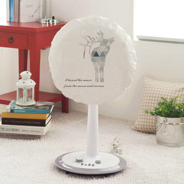 북유럽 디자인 벽걸이 스탠드 선풍기 방수 보관커버 덮개 부직포 패브릭 peva소재