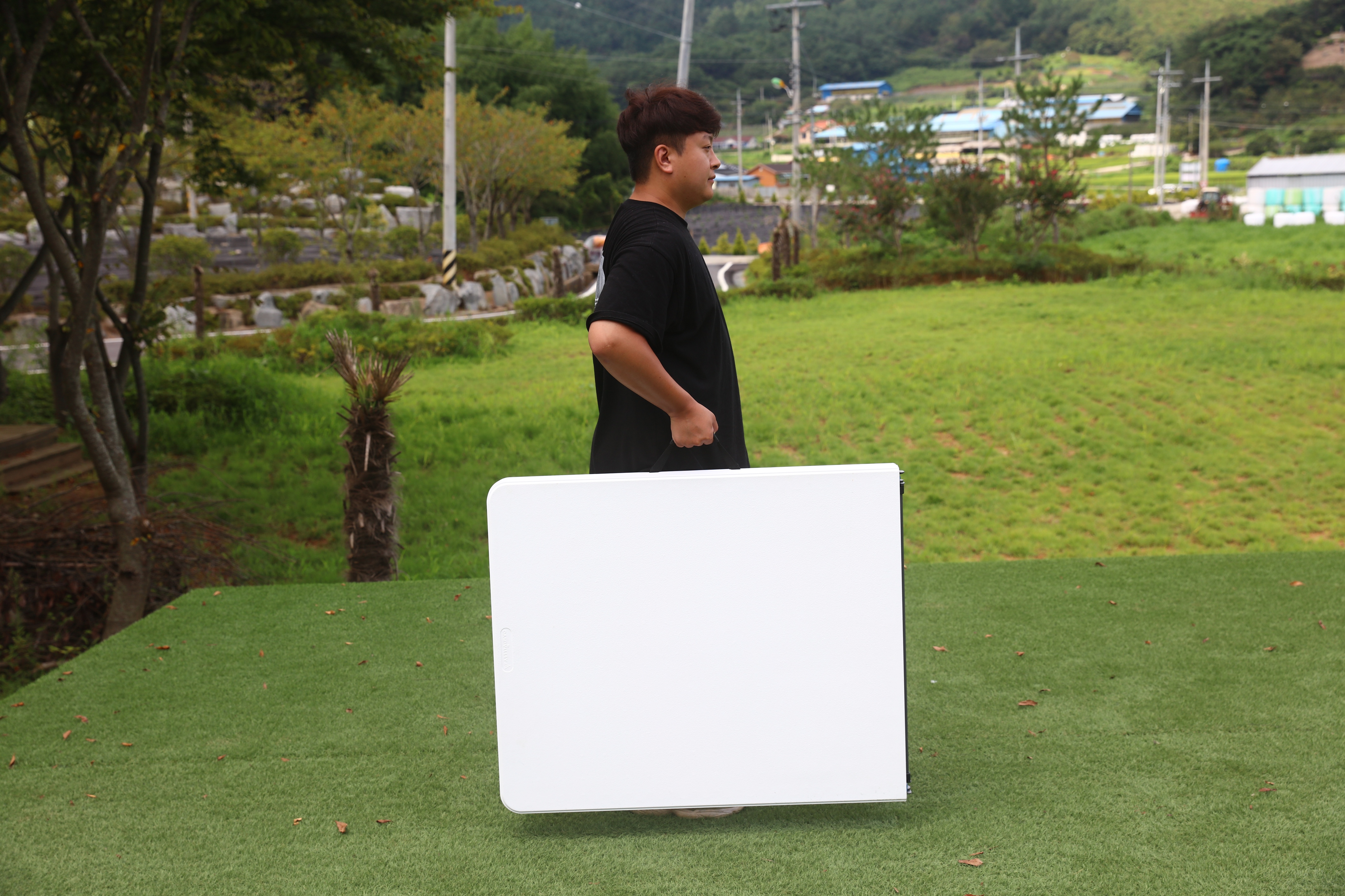 브로몰딩테이블 접이식 대형 캠핑테이블 야외테이블