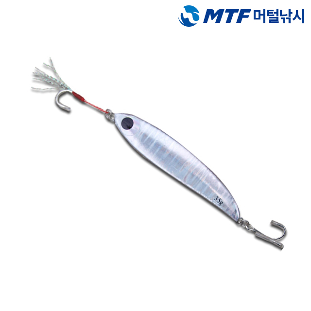 몽크로스 바이브라이너 메탈지그 훅 25G 루어 낚시바늘 이미지 6