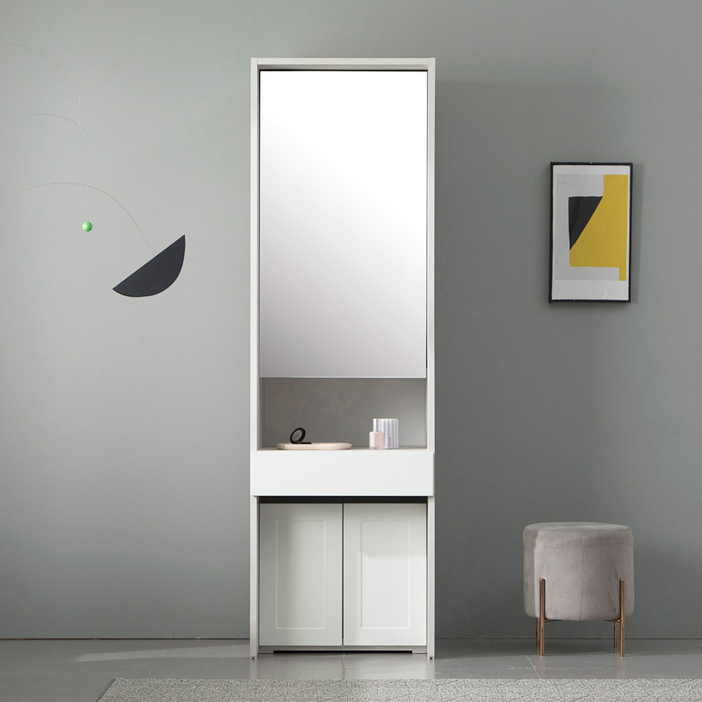 장인가구 커슨 입식 화장대 파우더장 600