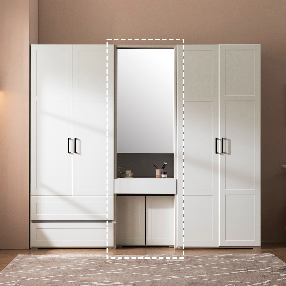 장인가구 커슨 입식 화장대 파우더장 600