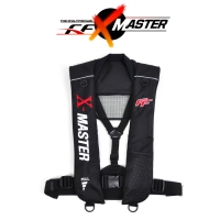 FF x-master 팽창식 구명조끼 블랙 보조부력복 - 메인 이미지