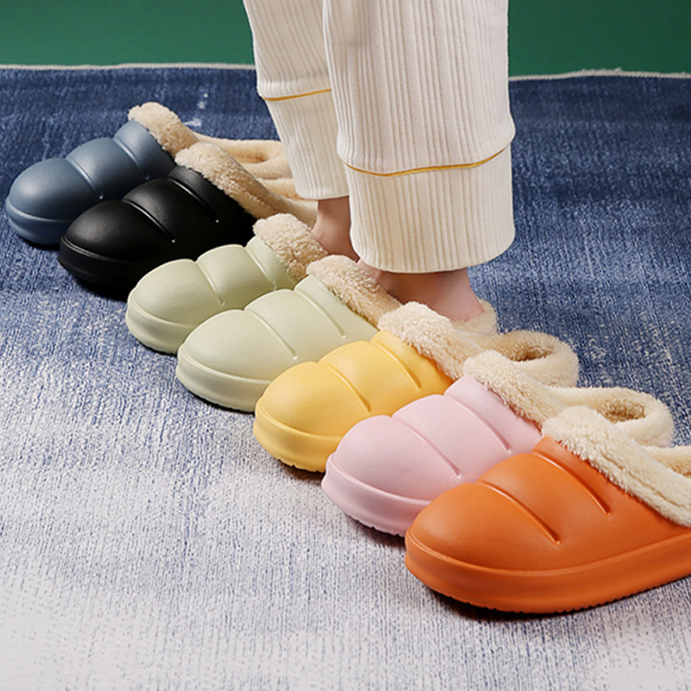 거실 털 방수 실내화 겨울 쿠션 슬리퍼 층간소음 요양원 사무실 털실내화