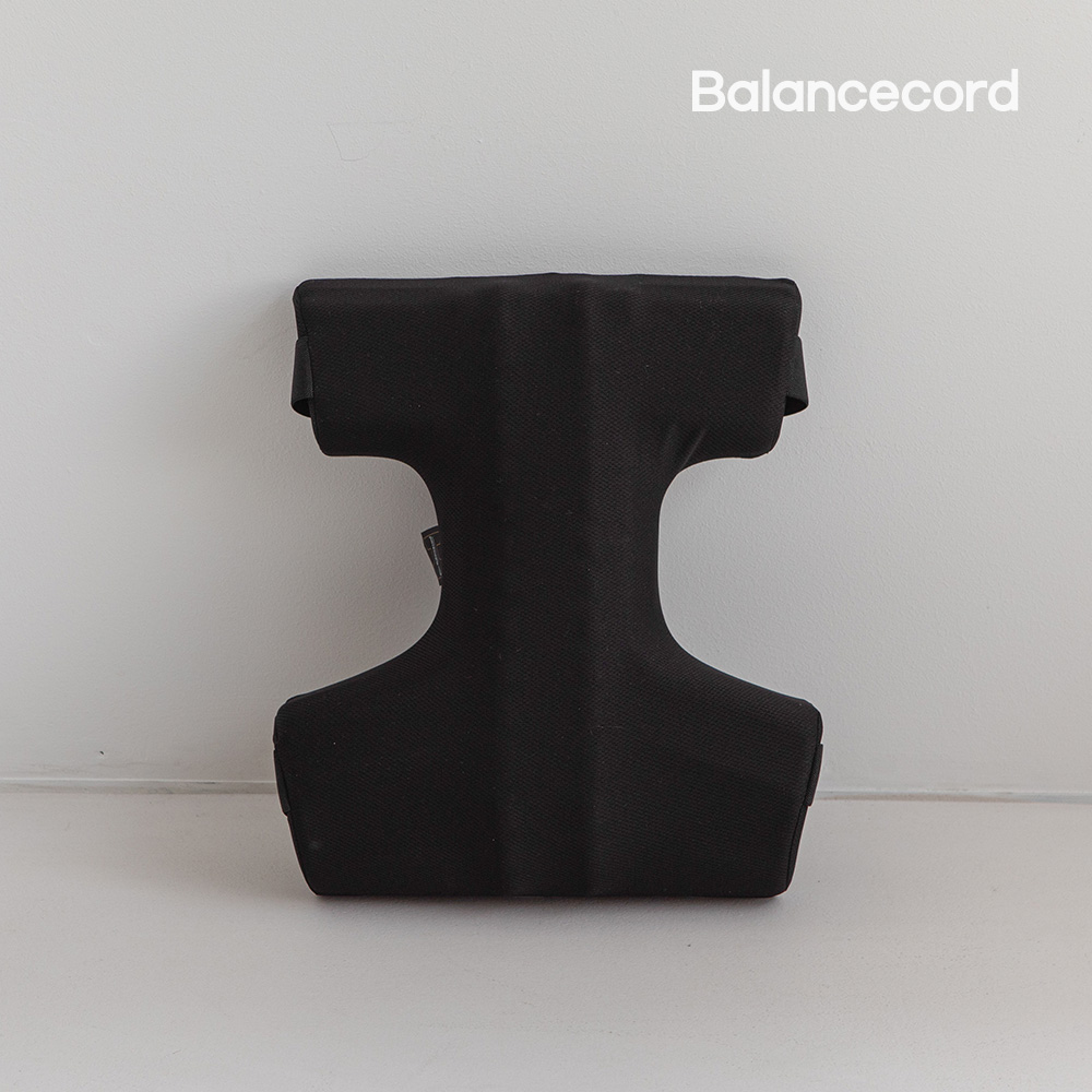 발란스코드 카이로프랙틱쿠션D 자동차 차량용 요추 허리 등받이 받침 허리쿠션 제품 이미지
