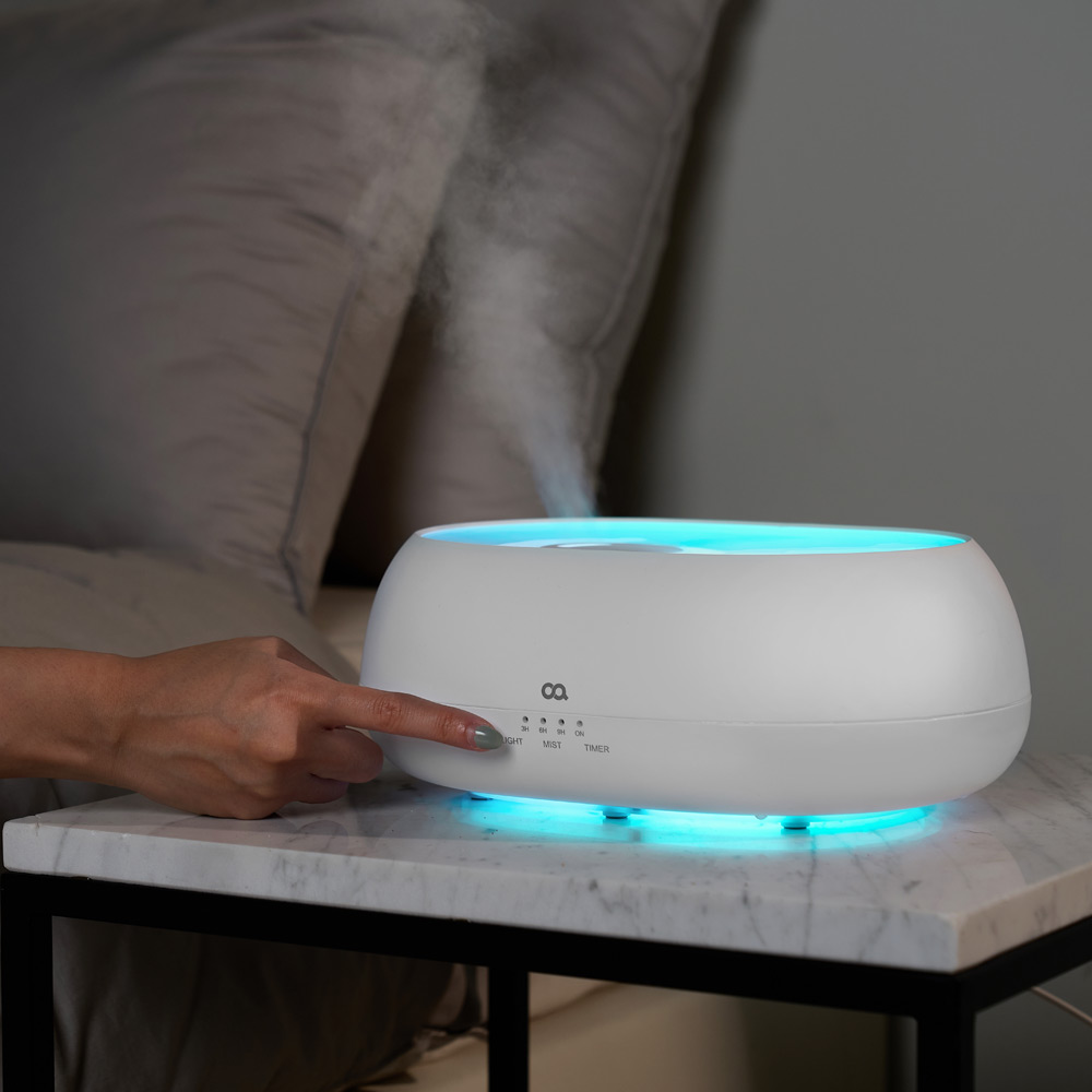 오아 안개1000 무드등 미니 가습기 초음파 소형 신생아 원룸 세척편한 아로마 안방 침실