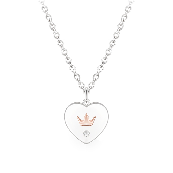 🎁선물추천🎁 [각인/주문제작] 제이에스티나 Tiara Kids 미아방지 목걸이 (JJK1NQ1BF752SC340)