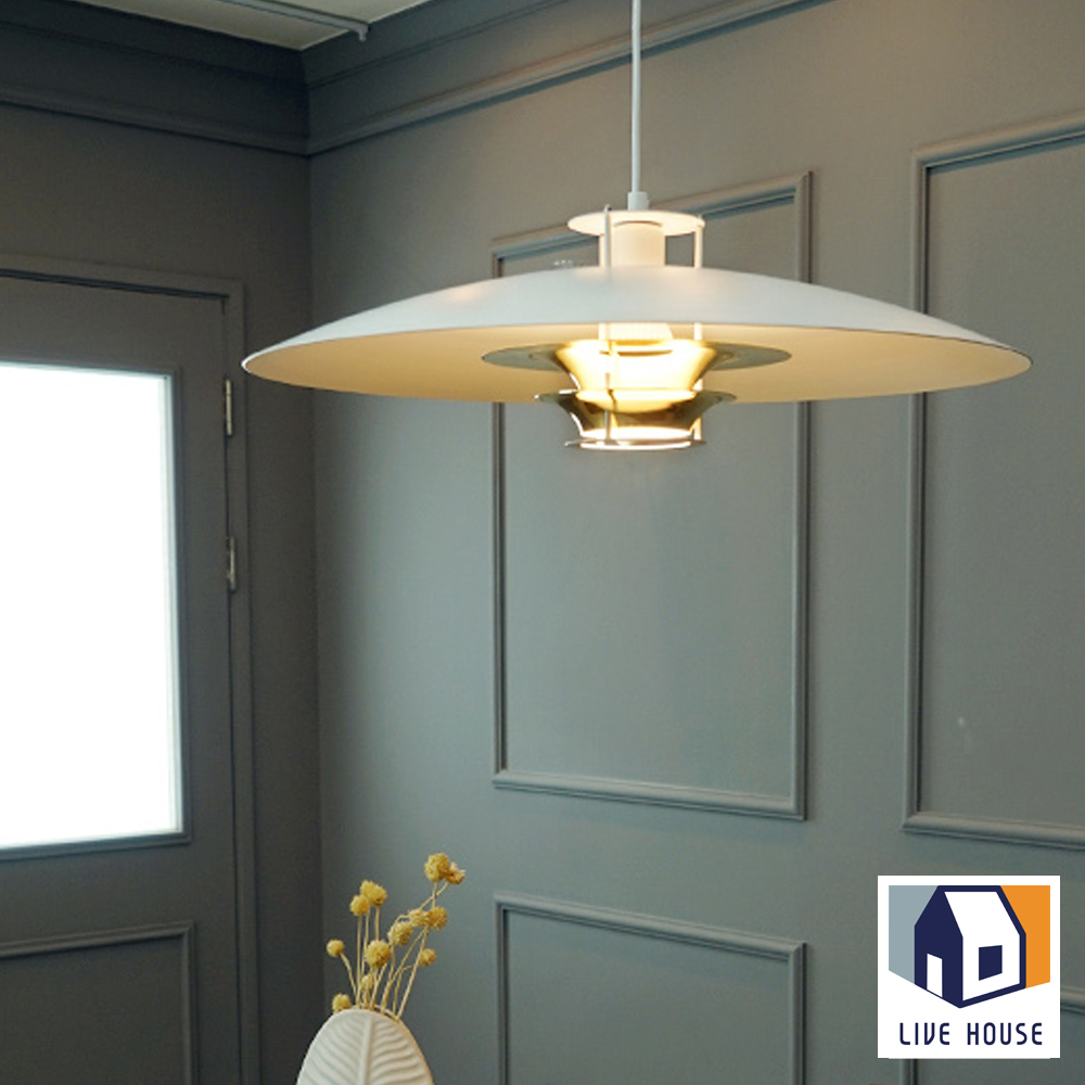 인테리어 LED 펜던트 이쁜 식탁등 카페 주방 조명 등기구 단비 화이트