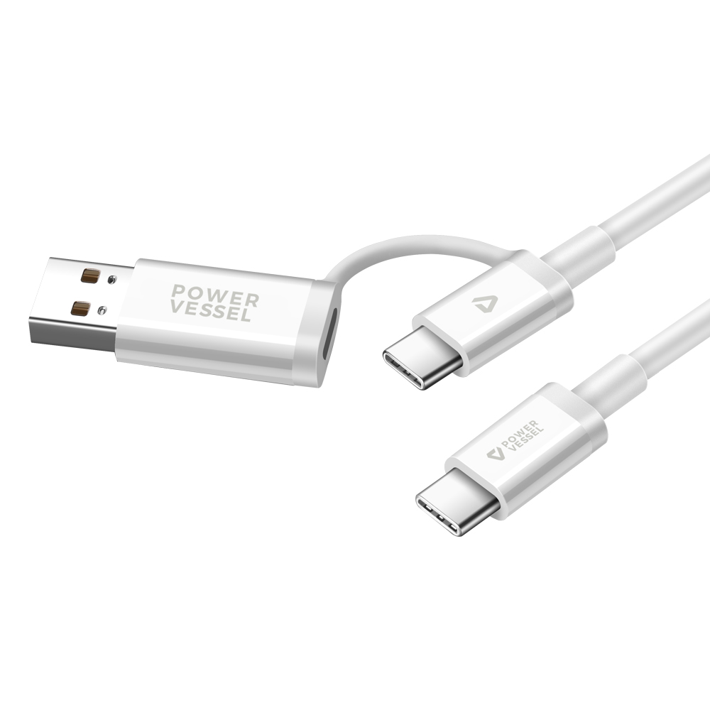 펀디안 2in1 USB C타입 to C타입 고속충전케이블 CB-ECC - 상세 이미지 4