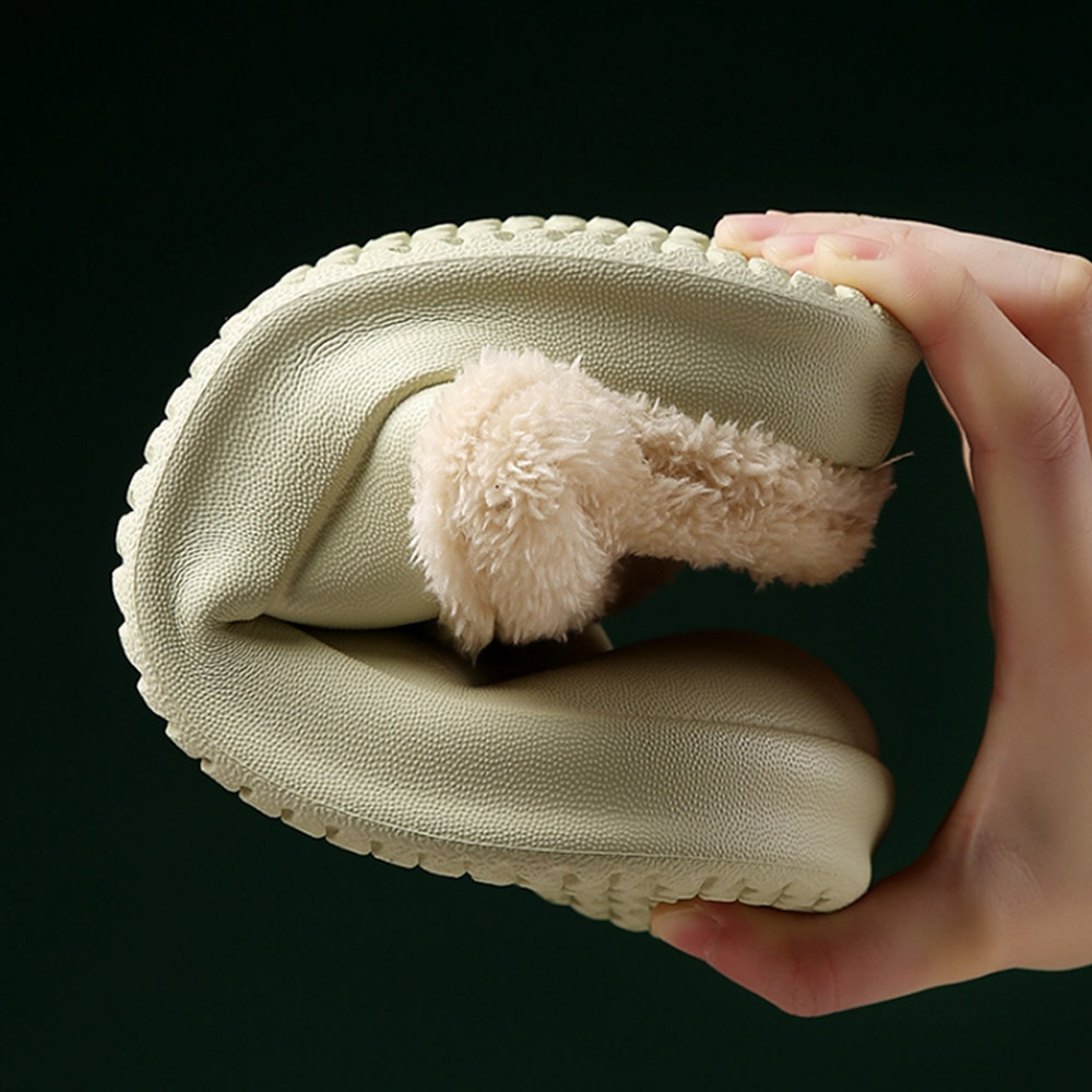 (창고정리) 거실 털 방수 실내화 겨울 쿠션 슬리퍼 층간소음 요양원 사무실 털실내화
