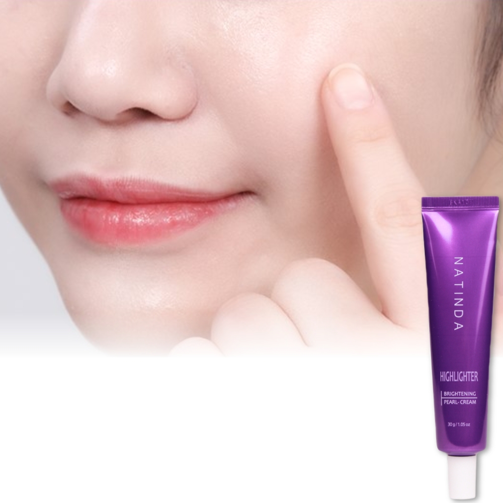 나틴다펄크림 윤광 생얼 인싸 펄 얼굴톤업 바르는뷰티 미백 크림