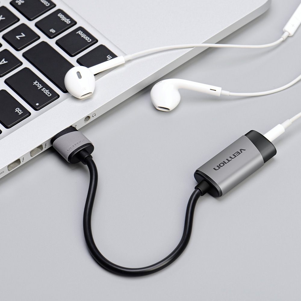 벤션 고급형 USB 외장형 사운드카드 어댑터, CDJHB - 상세 이미지 3