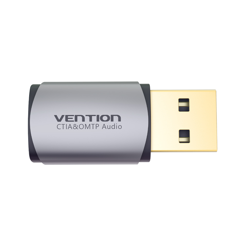 벤션 고급형 포터블 USB 사운드카드 어댑터, CDLH0 - 상품 이미지