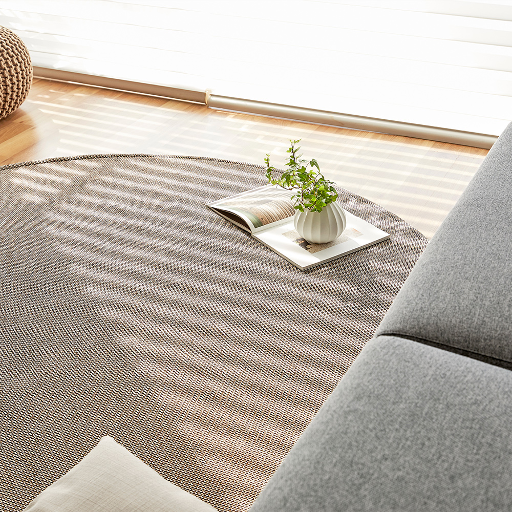 플라탄 러그 거실 단모 카페트 사이잘룩 워셔블 맞춤제작 95x150