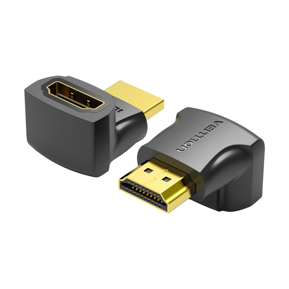 벤션 HDMI 270도 M to F 연장 젠더 2개입, AINB0-2 - 상품 이미지