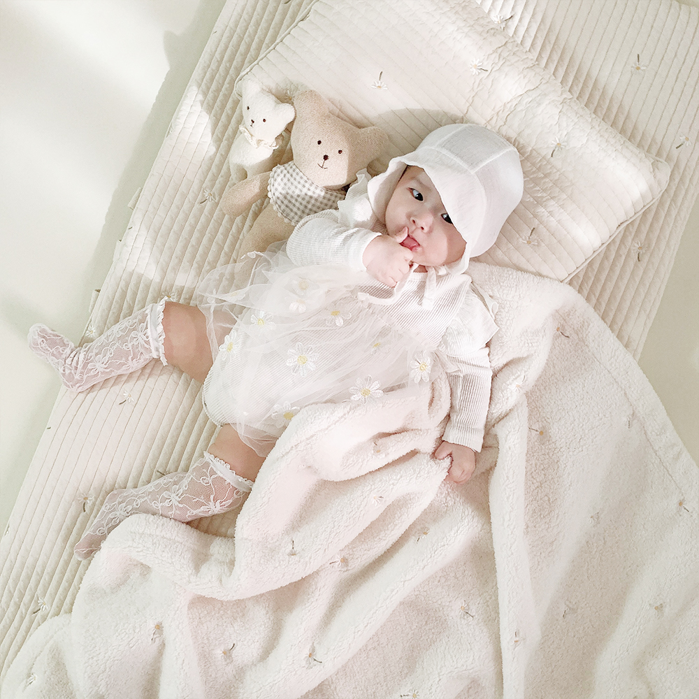 마롤로뜨 아기 블랭킷 아기이불 극세사 겨울 신생아 담요 멜로 벨보아 90x140