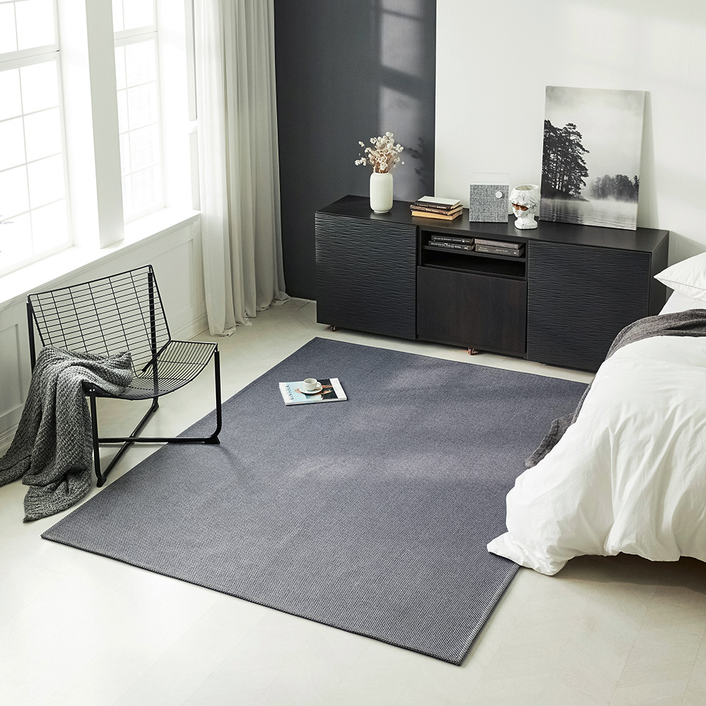 플라탄 러그 거실 단모 카페트 사이잘룩 워셔블 맞춤제작 95x150