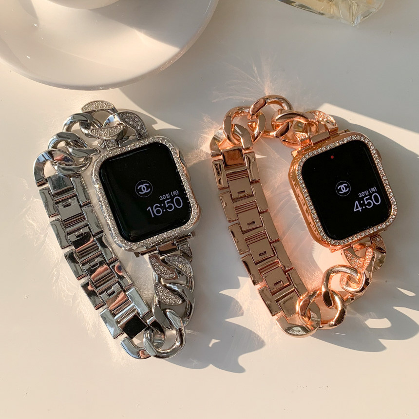 스마트워치 메탈 스트랩 베젤링 필름 워치 38mm 40mm 41mm 밴드 13종 모음 상세 이미지 101