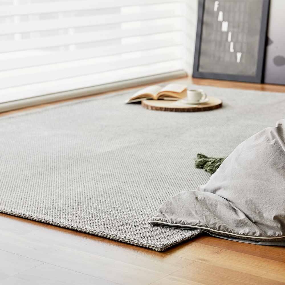 플라탄 러그 거실 단모 카페트 사이잘룩 워셔블 맞춤제작 95x150