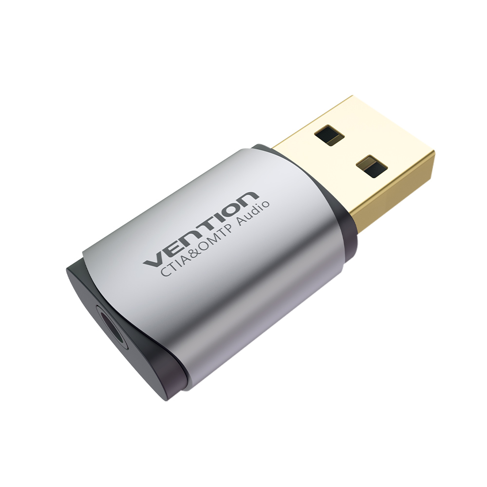 벤션 고급형 포터블 USB 사운드카드 어댑터, CDLH0 - 상세 이미지 2