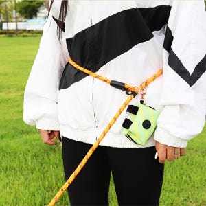 강아지 핸즈프리 리드줄 소형견 중형견 대형견 리드줄 산책줄 로프 PRO ... 솔직 후기 | 실제 사용자 리뷰 총정리 - 상품 이미지 3