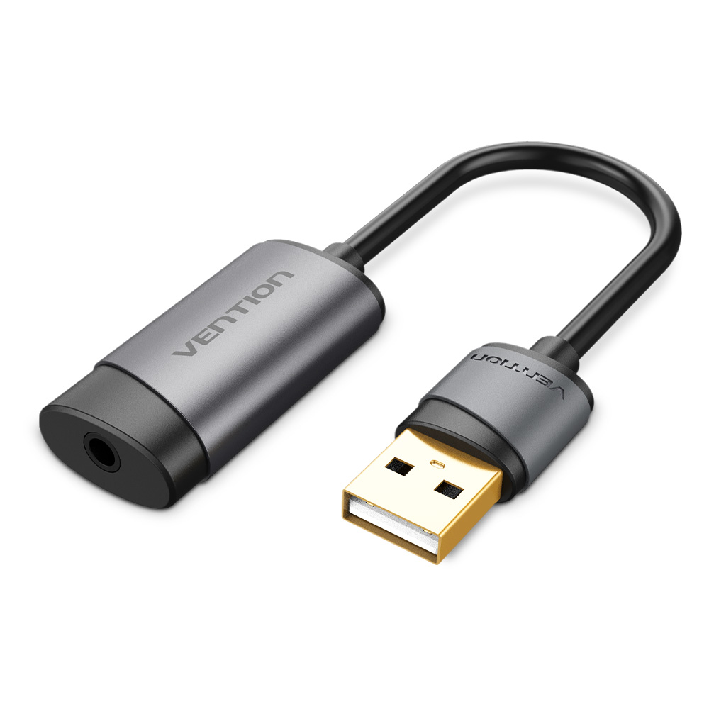 벤션 고급형 USB 외장형 사운드카드 어댑터, CDJHB - 상품 이미지