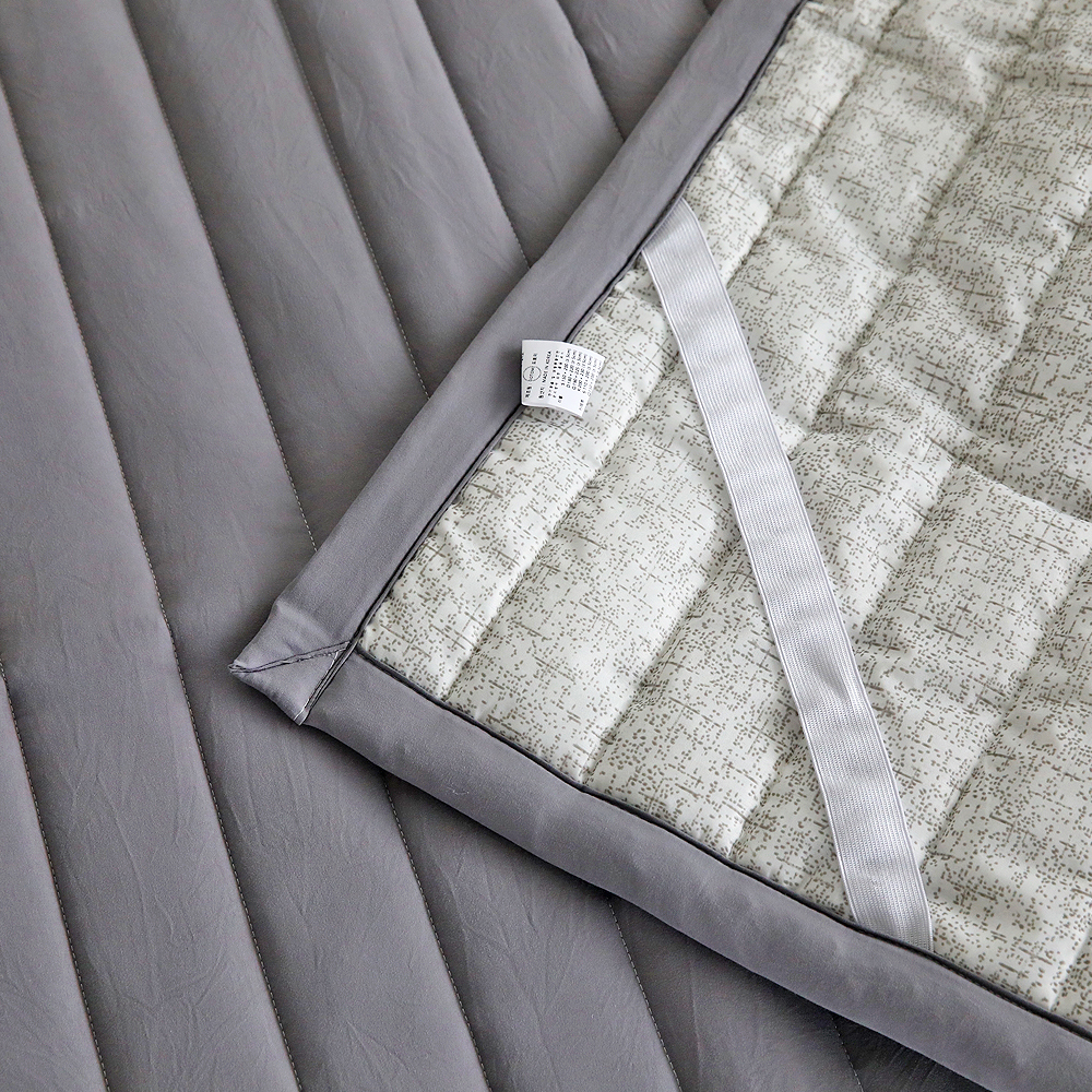 알러지케어 먼지없는 몽이 세미 마이크로 라지킹 이스턴킹 고무밴딩 미끄럼방지 침대패드 단품