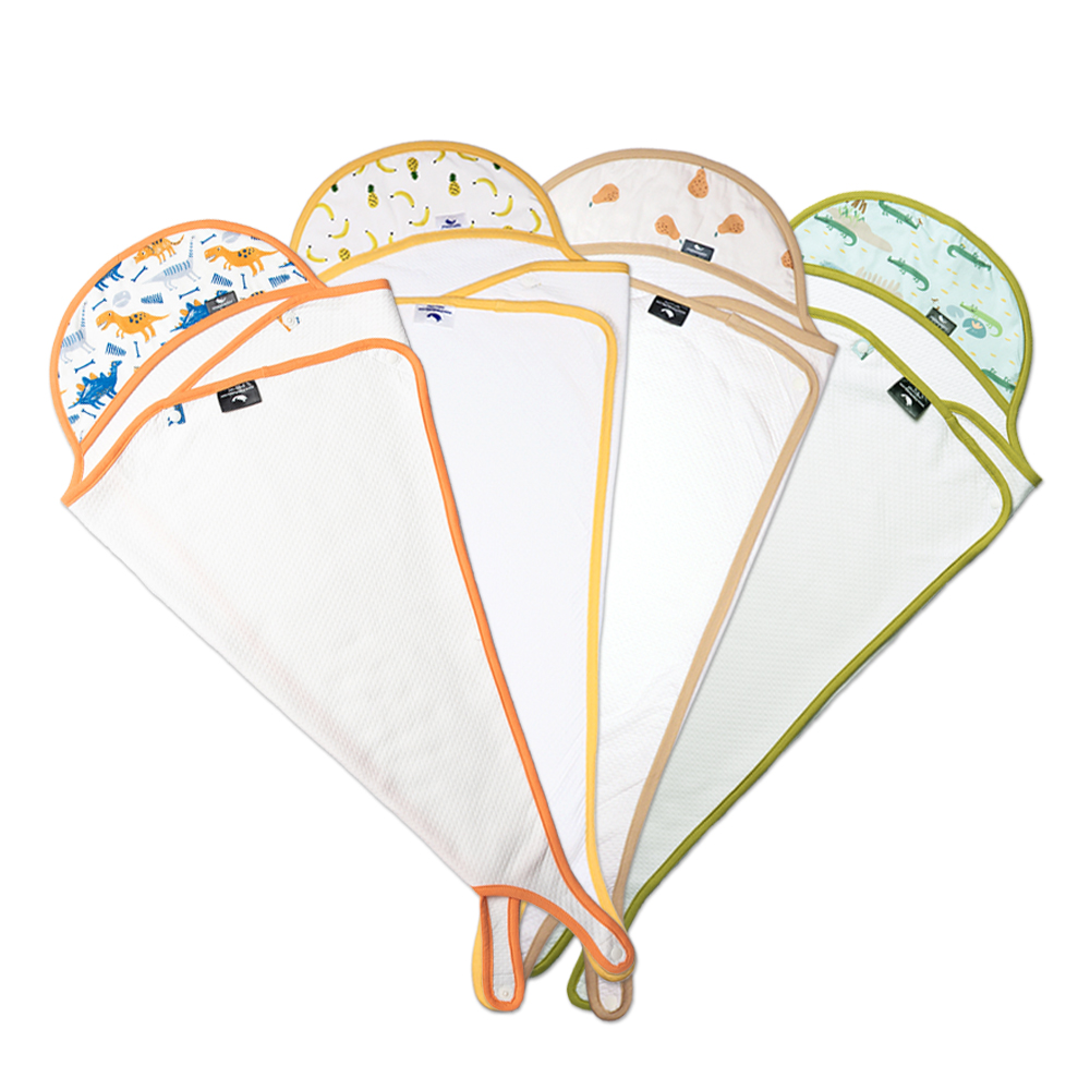 프랜대디 대나무항균 신생아 유아 아기목욕타올 수건 앞치마