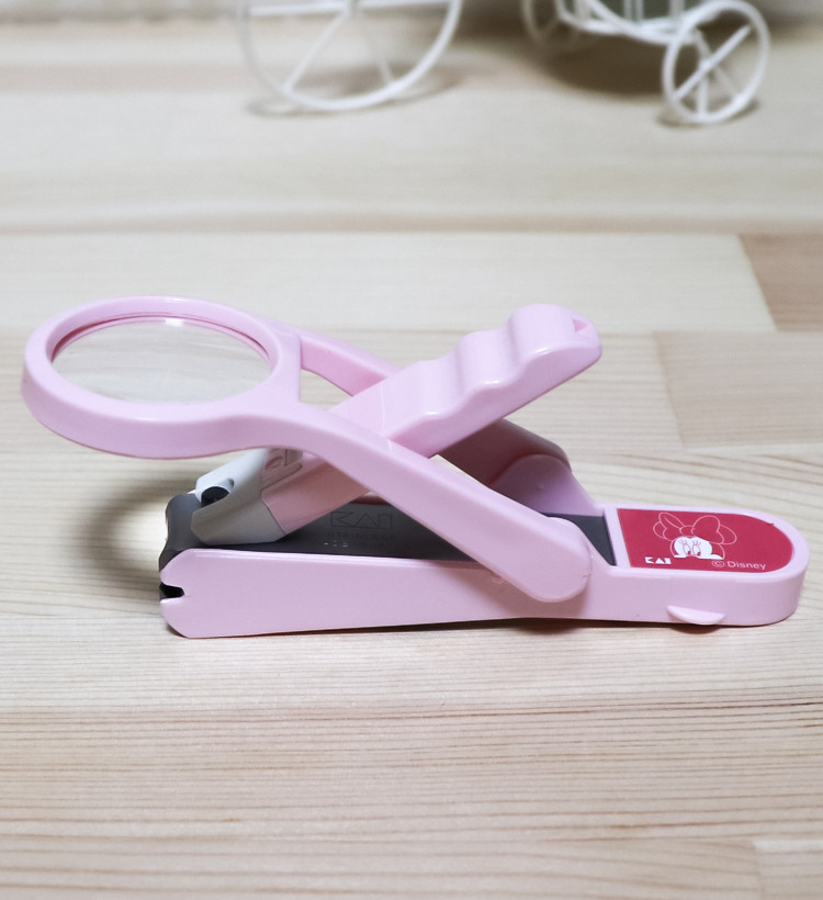 카이지루시 디즈니 캐릭터 돋보기 손톱깎이 (미키, 미니, 곰돌이푸) - 하카타몰