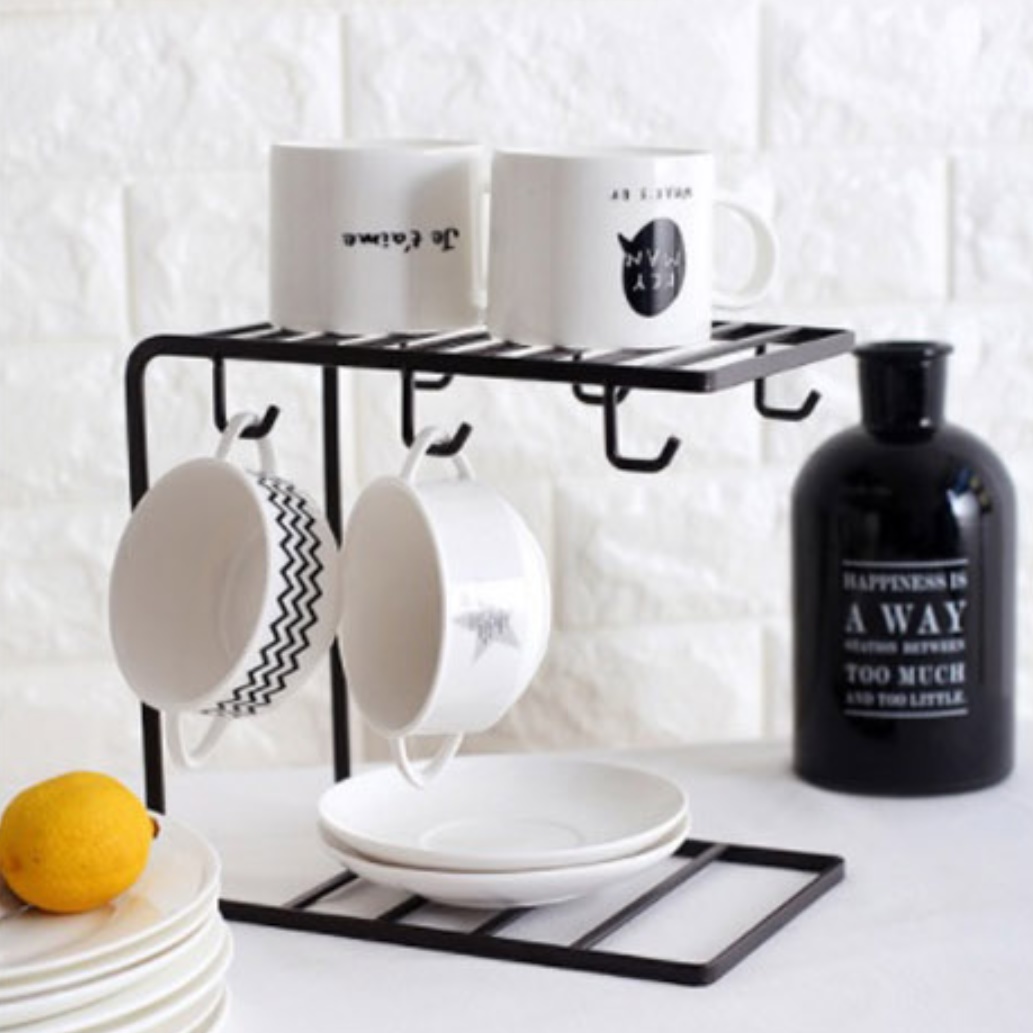 식탁 위 선반 식탁 정리대 수납 작은 상부 수납장 - 상품 이미지