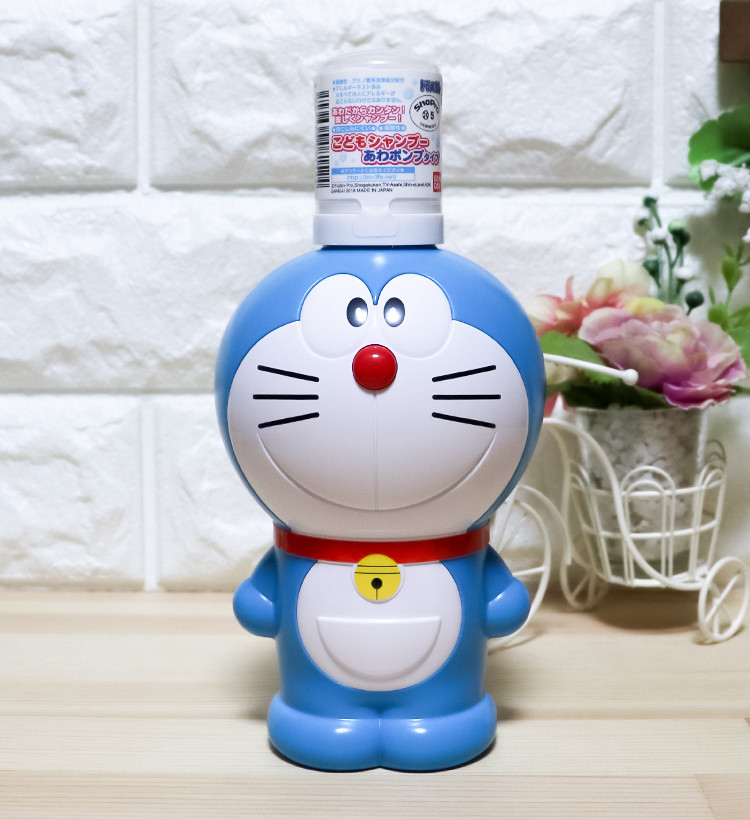 반다이 어린이 거품 샴푸 250ml (호빵맨 / 도라에몽 / 토마스) - 헤어케어 - 하카타몰