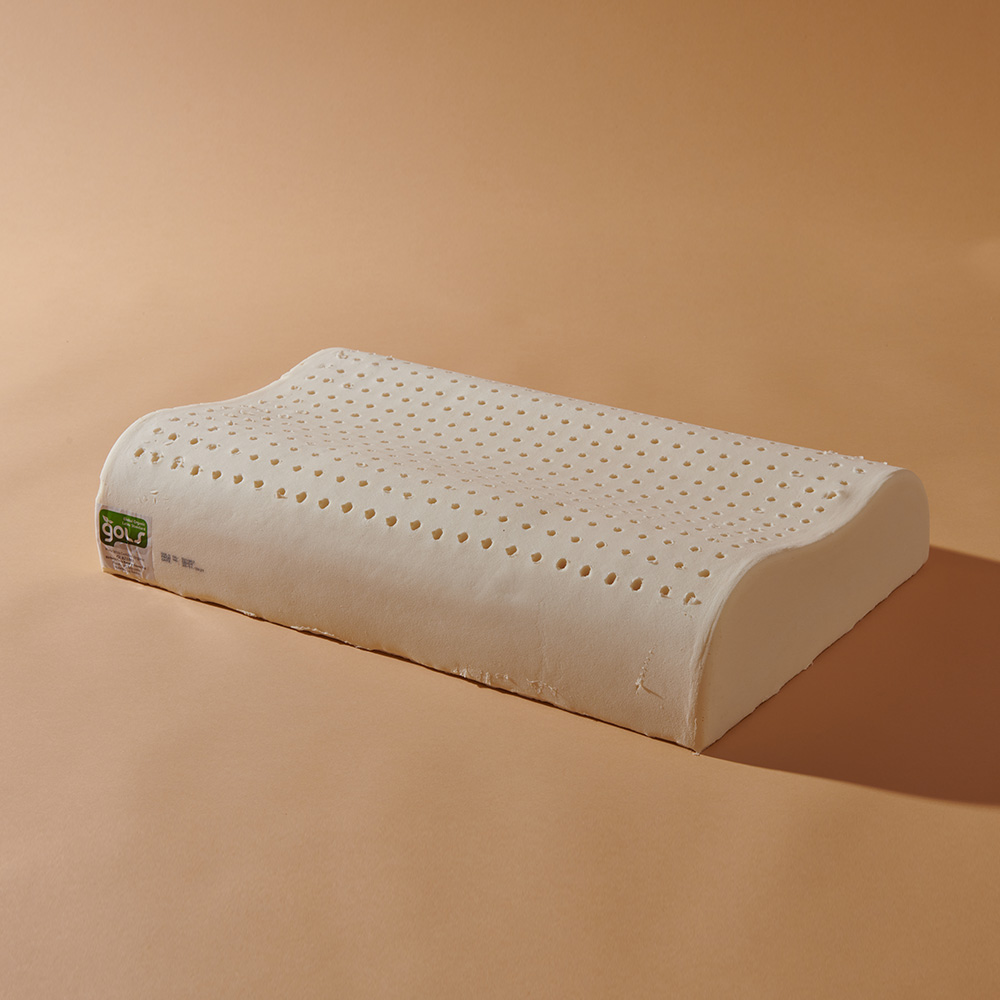 슬립스파 GOLS 오가닉 컨투어Q 라텍스 베개 기능성 경추 꿀잠 숙면