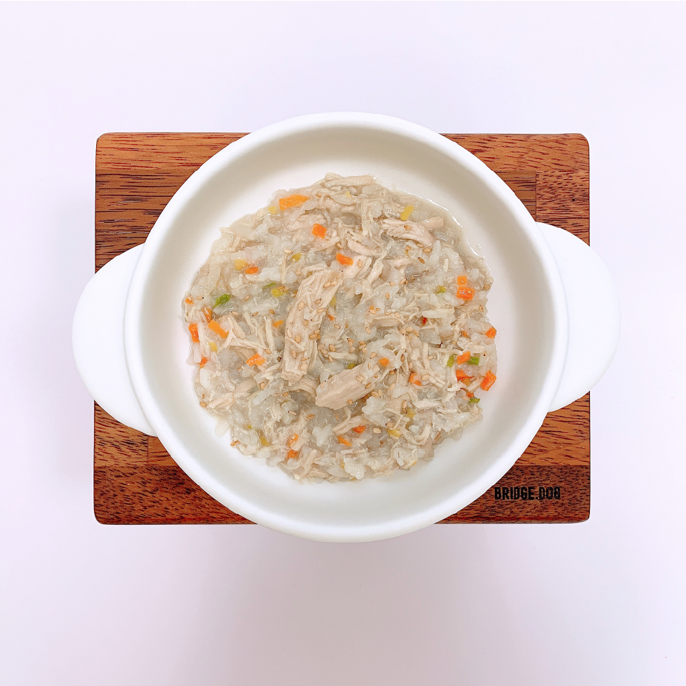 12P 위닝푸드 강아지 보양 삼계죽 반려견 화식 노견 수제 간식 췌장염 제품 이미지