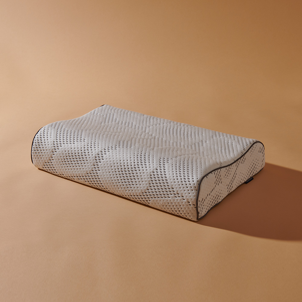 슬립스파 GOLS 오가닉 컨투어Q 라텍스 베개 기능성 경추 꿀잠 숙면