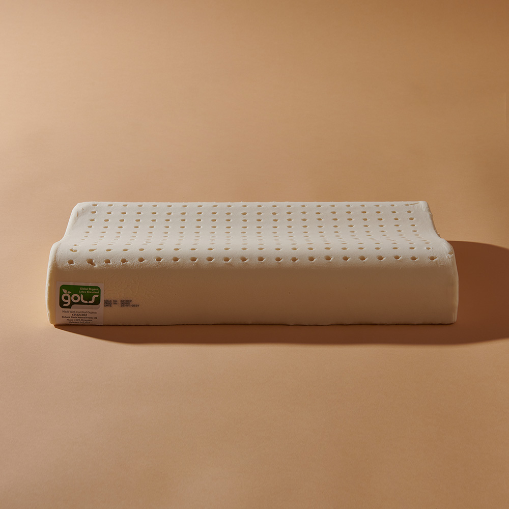 슬립스파 GOLS 오가닉 컨투어M 라텍스 베개 기능성 경추 꿀잠 숙면 낮은베개