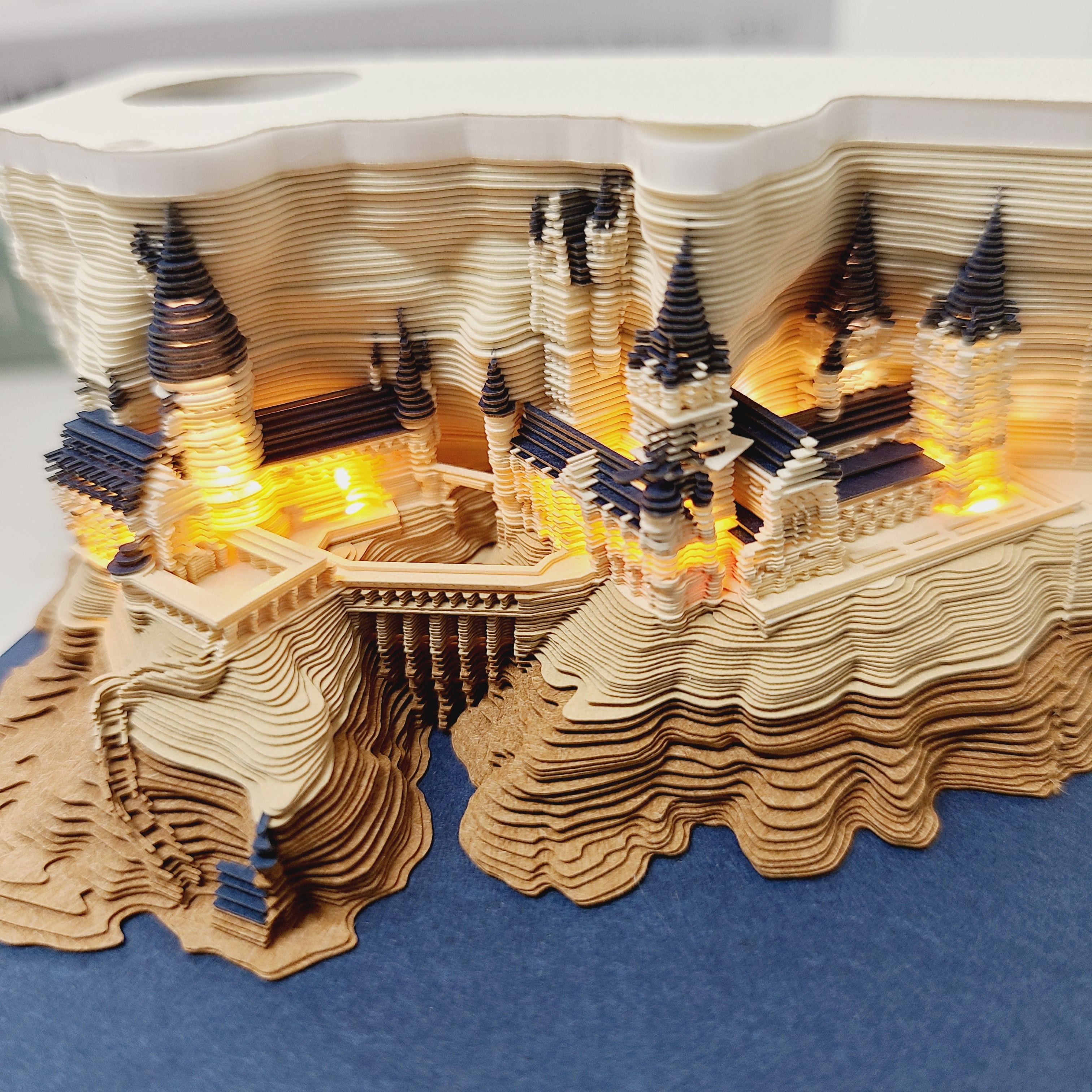 3D 해리포터 호그와트 메모지 떡메 - 상세 이미지 3