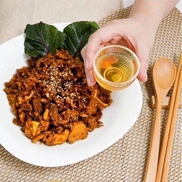 돼지 오돌뼈 숯불 구이 캠핑음식 특허받은 220g 5팩 10인분 - 상세 이미지 2