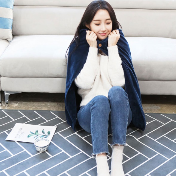 캠핑 발열 담요 usb온열매트 전기 이불 온열 담요