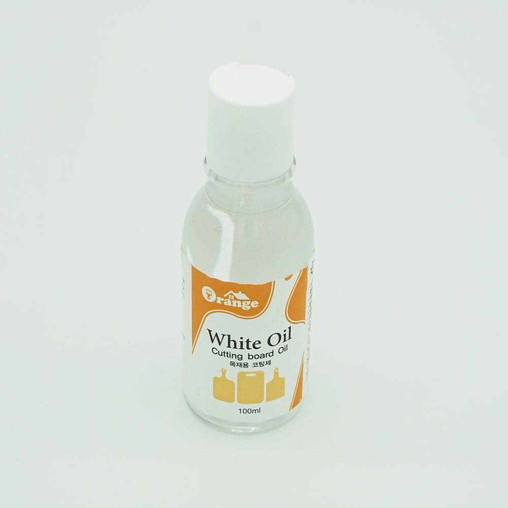 원목 조리도구 나무 도마 오렌지 화이트 미네랄오일 100ml - 상세 이미지 2