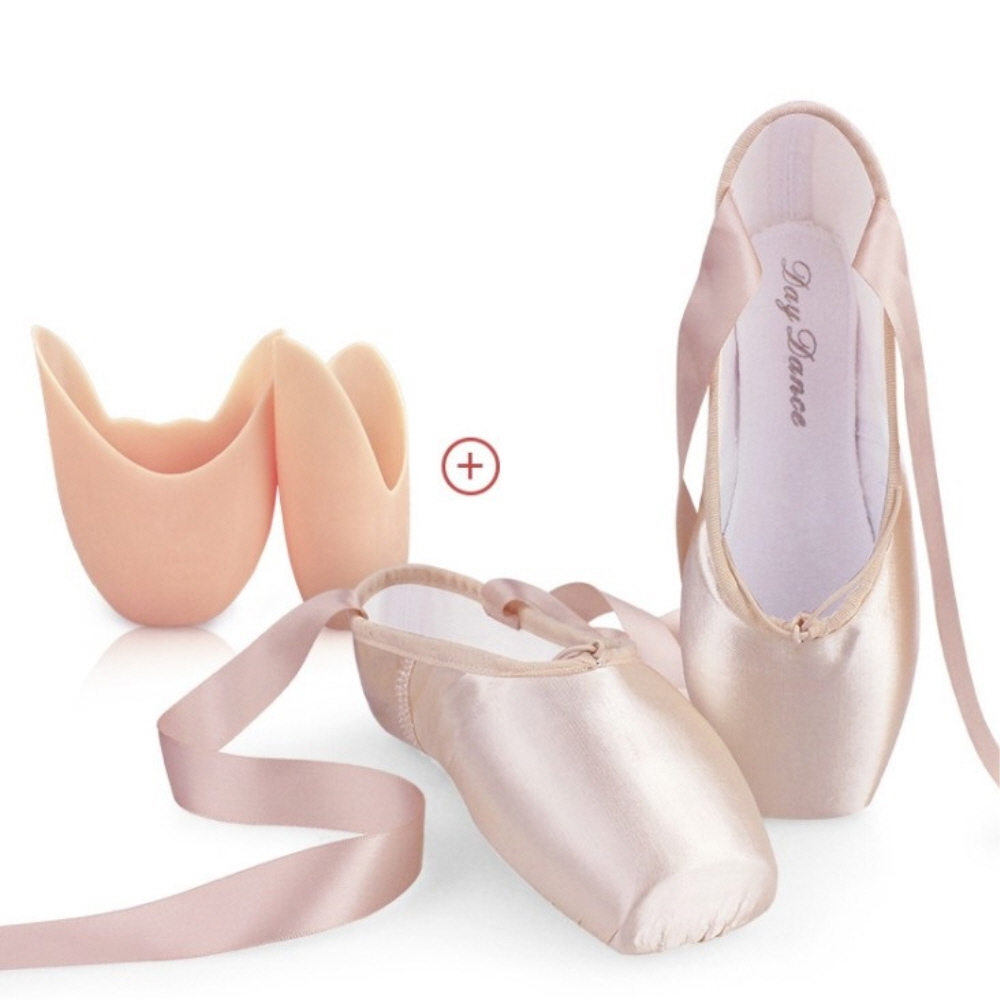 토슈즈 발레슈즈 성인 어린이 여아 아동 실크 천발레화