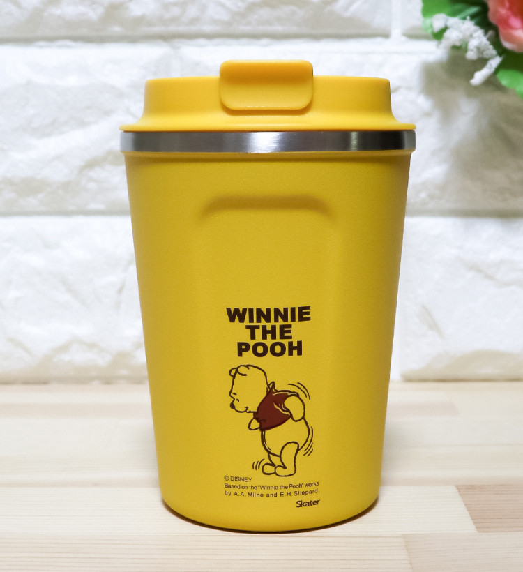 스케이터 디즈니 캐릭터 진공 단열 커피 텀블러 350ml (미키 / 곰돌이푸) - 주방·식기 - 하카타몰