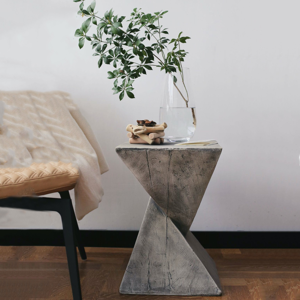 라슈에뜨 가구 자연을 담은 네이처 커피 티 테이블 거실 쇼파 사이드 사각협탁 카라멜브라운