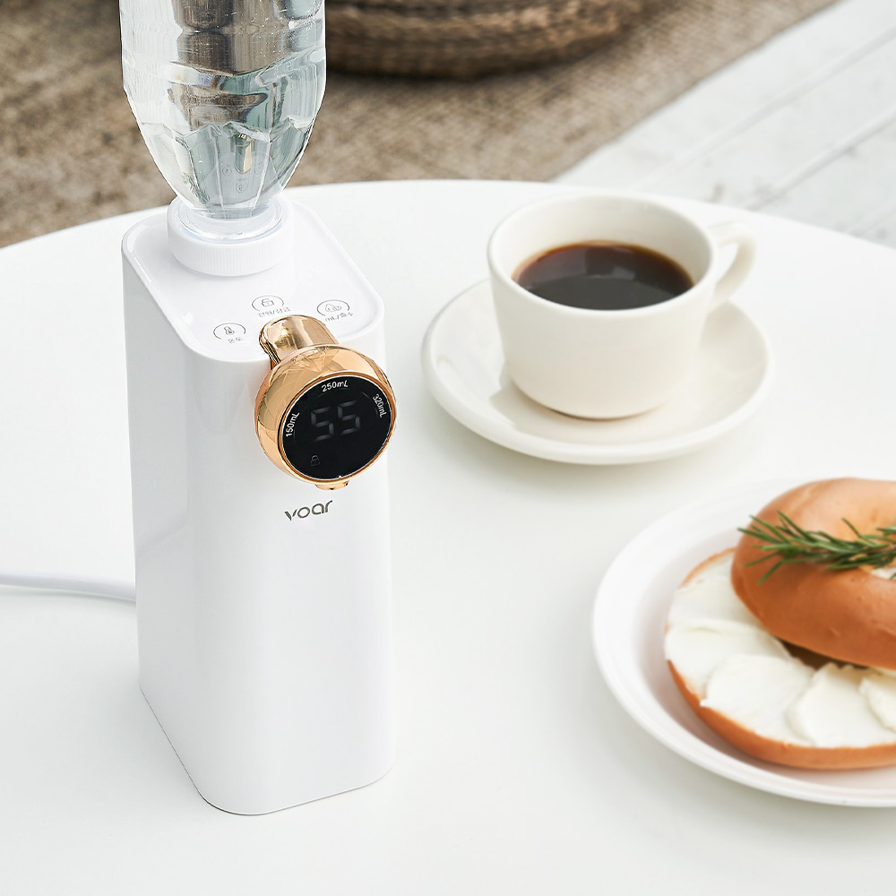 보아르 더온리제로 휴대용 전기 커피포트 분유포트 여행용 생수병 미니 3초출수 직수