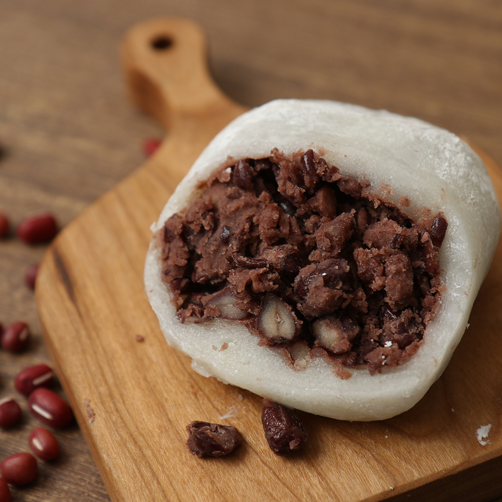 [선물세트] 진짜 통팥 대왕 수제 찹쌀떡 100g X 12입 남씨네 떡집